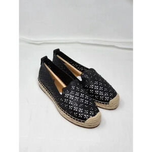 Patricia Nash Women's ELENA Espadrille Flats Women's Shoes BLACK